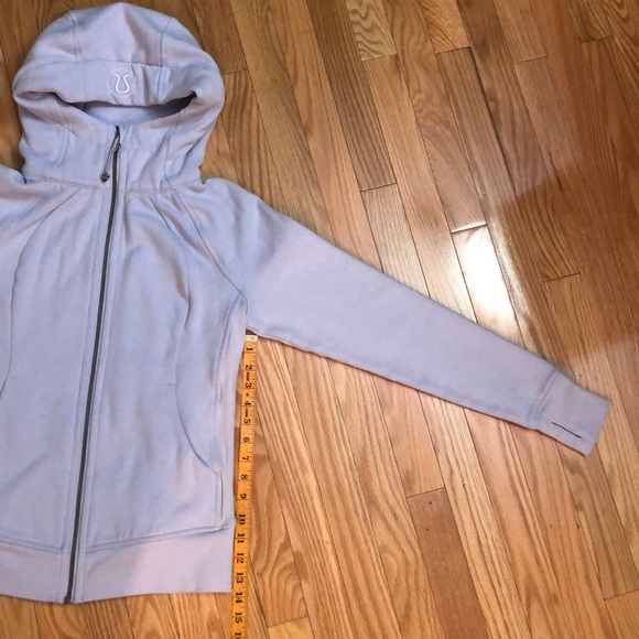 LULULEMON scuba hoodie IV sheer violet size 6 - Picture 6 of 13